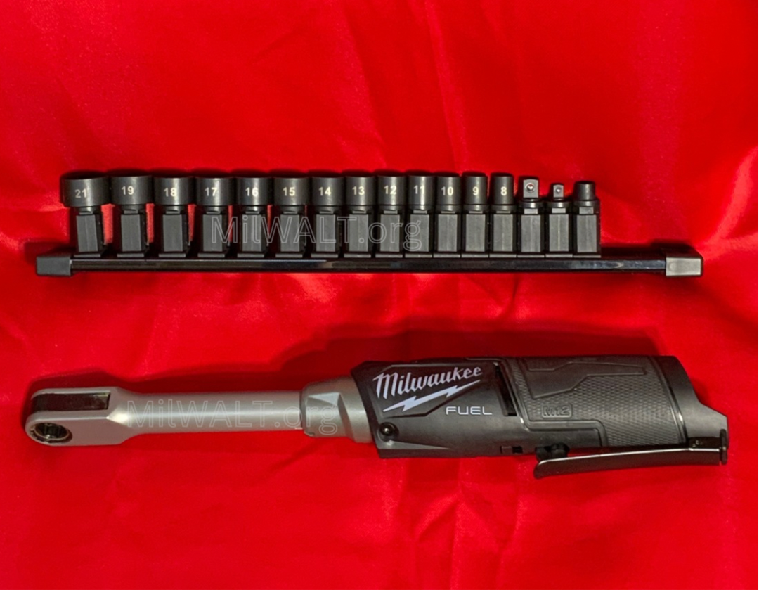 M12 Fuel Insider Extended Reach Box Ratchet (3050-20)(BLACK)