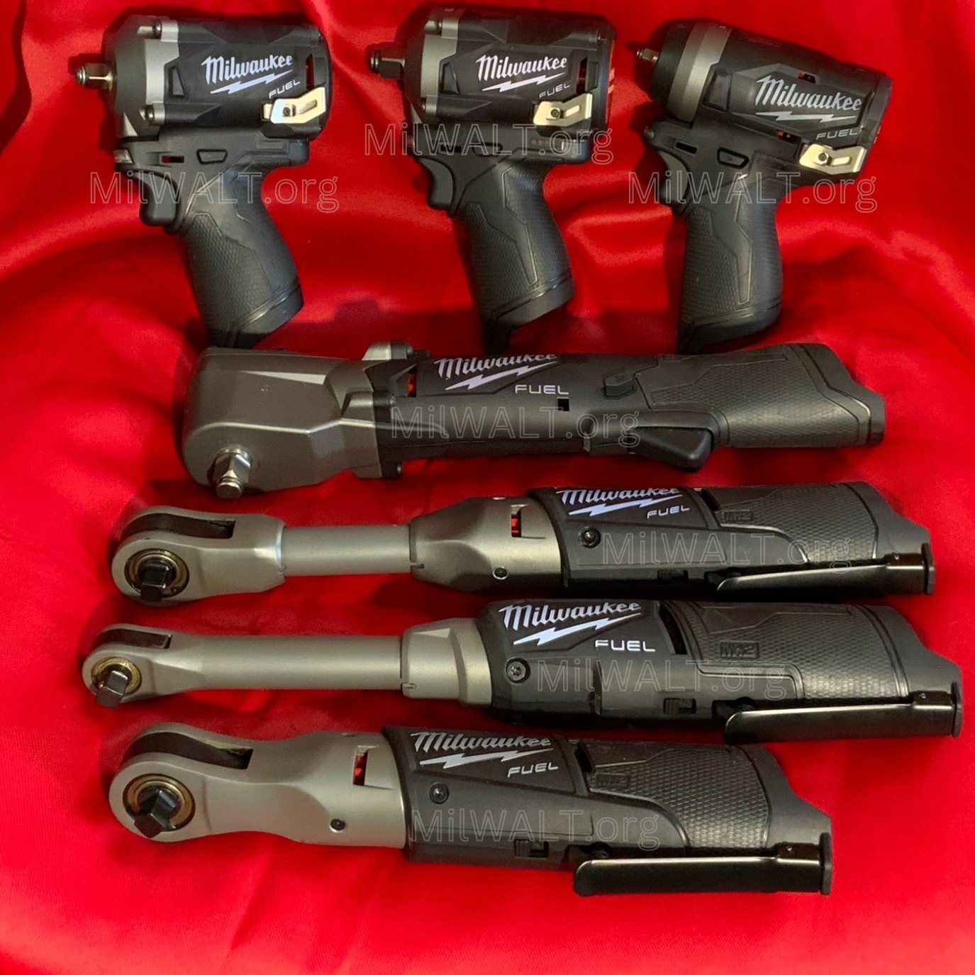 Black M12 Fuel Impact Wrenches and Ratchets