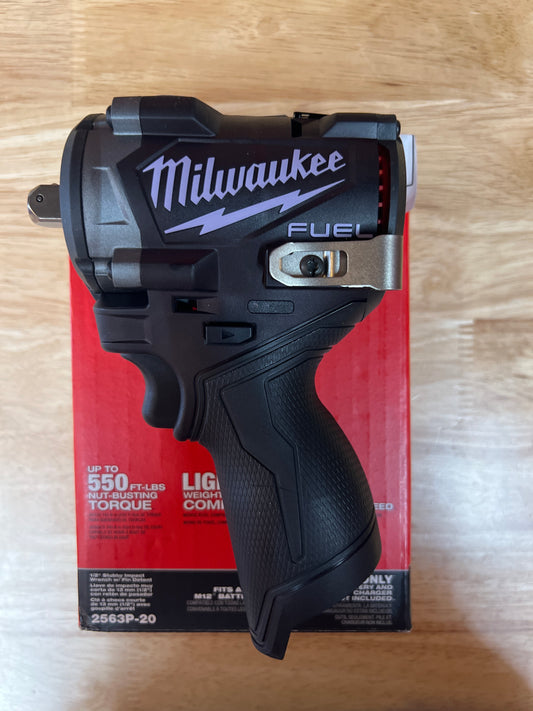 M12 fuel 1/2 stubby Black 2563P-20